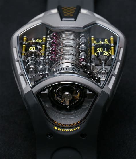 hublot mp-05 laferrari men's hand wind watch|Hublot mp 05 titanium.